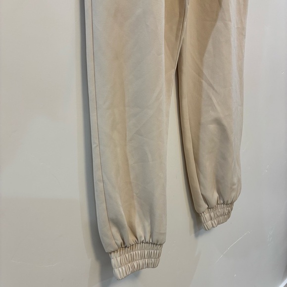 ZARA cream jogger black drawstring - Picture 6 of 9